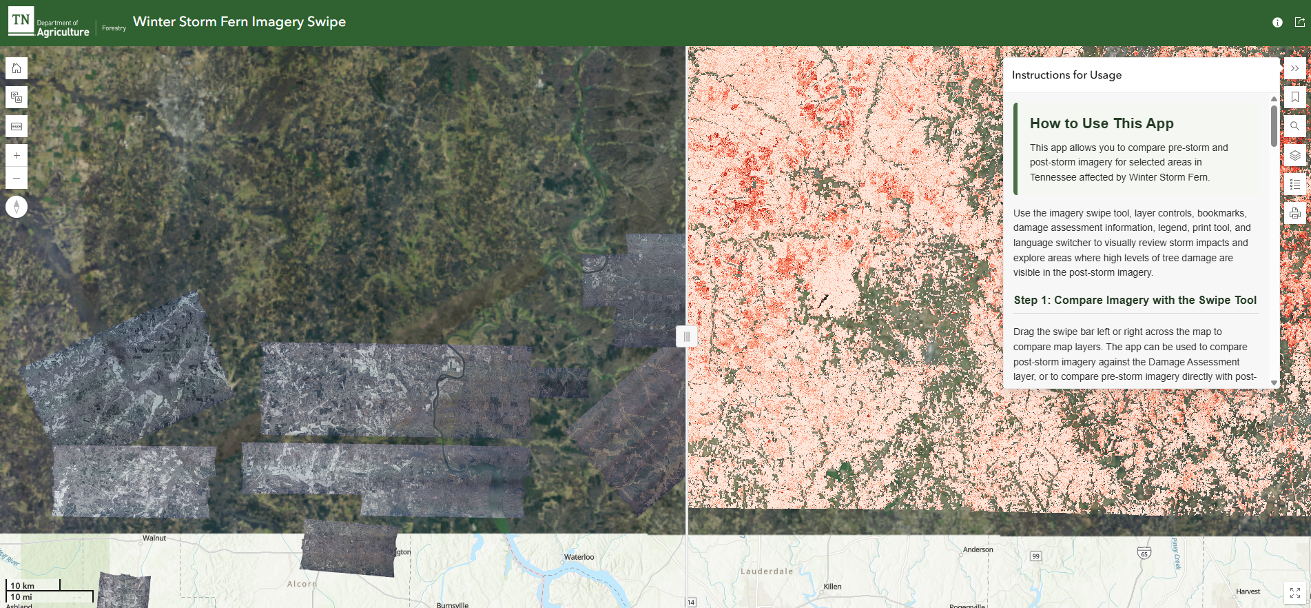 Winter Storm Fern app