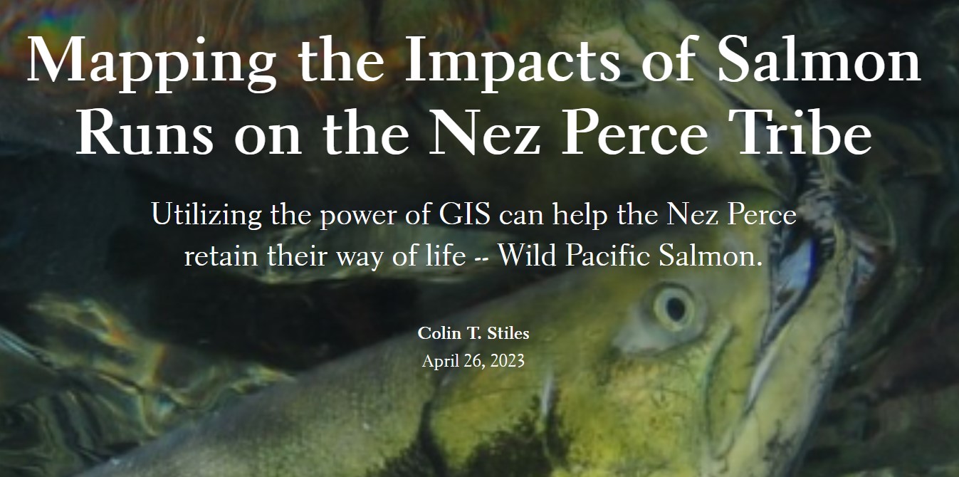 Mapping Salmon Runs of the Pacific Northwest